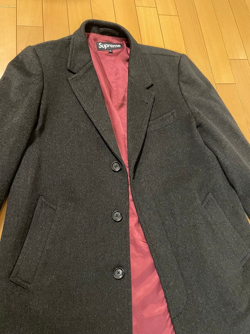 い*ん様 レア‼️Supreme × Loro Piana チェスターコート X