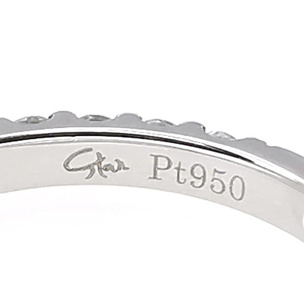 スタージュエリー Pt ダイヤ リング 0.30ct 定価20万