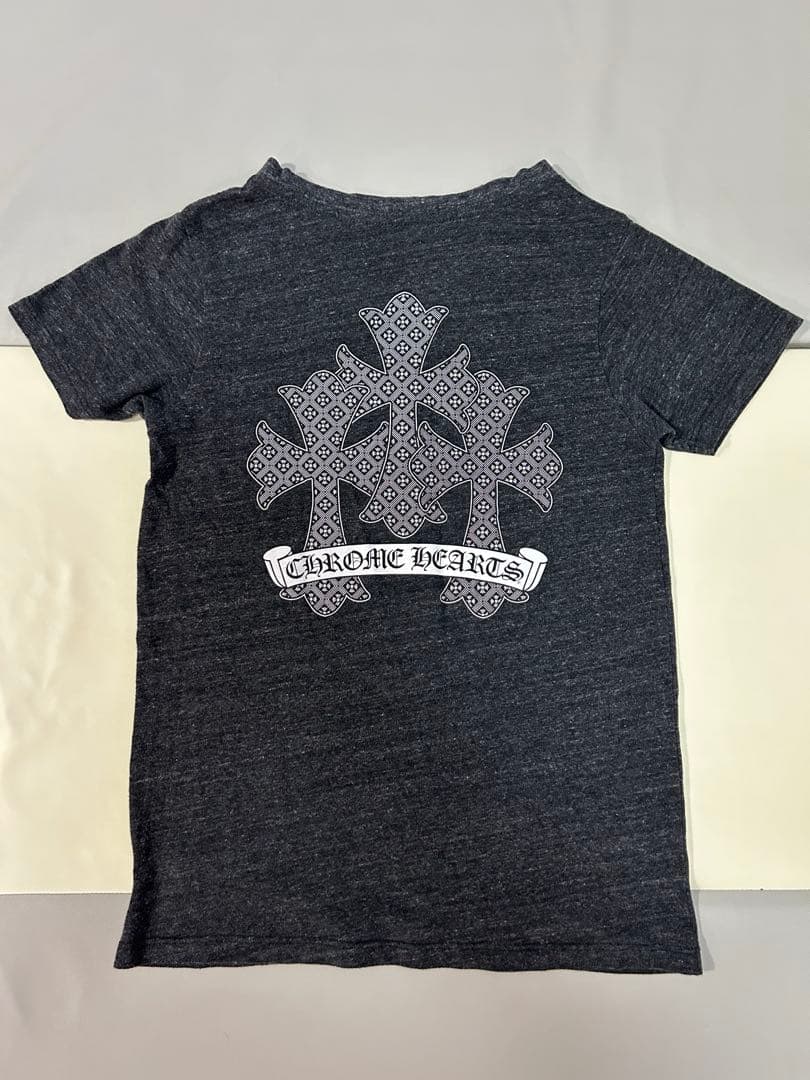 【格安】CHROME HEARTS ダークグレー Vネック Tシャツ 楽天市場】CHROME HEARTS LADIES HALF SLEEVE T-SHIRT V NECK クロム