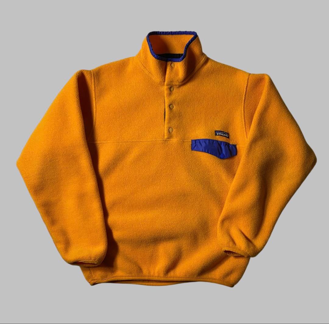 レア色 90s Patagonia シンチラスナップT イエロー S - メルカリ