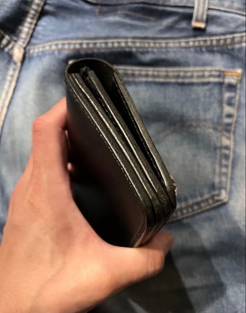 ミドルトラッカーウォレット シルバー925アポロコンチョカスタム