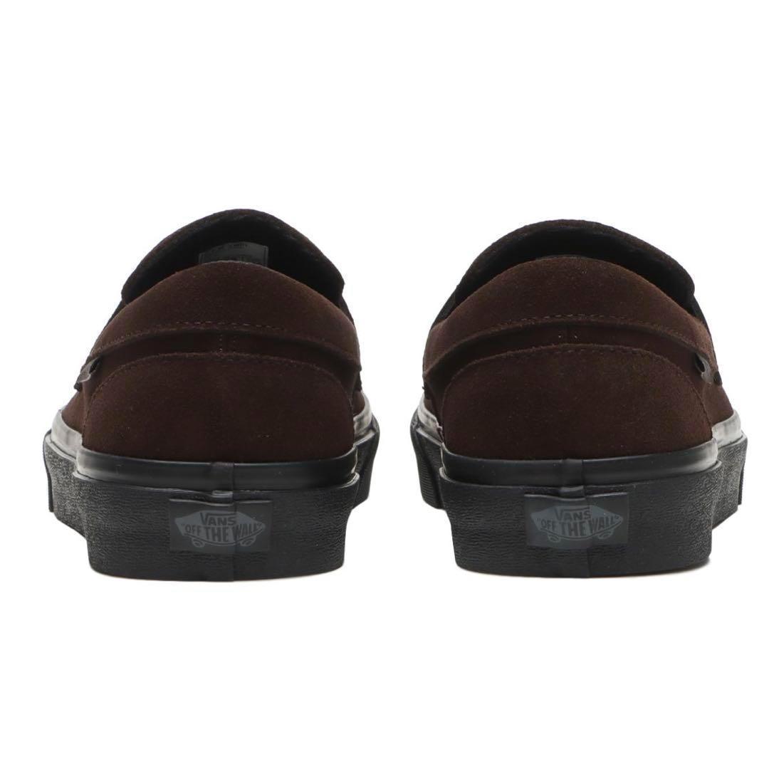 VANS バンズ ヴァンズ ローファー スエード ブラウン 24.0cm a2