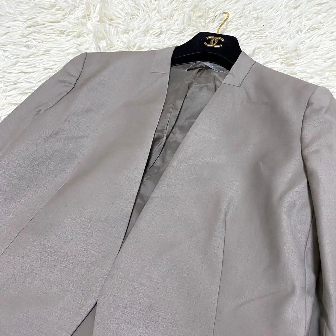 極美品✨】theory luxe ノーカラー スーツ セットアップ 23SS - メルカリ
