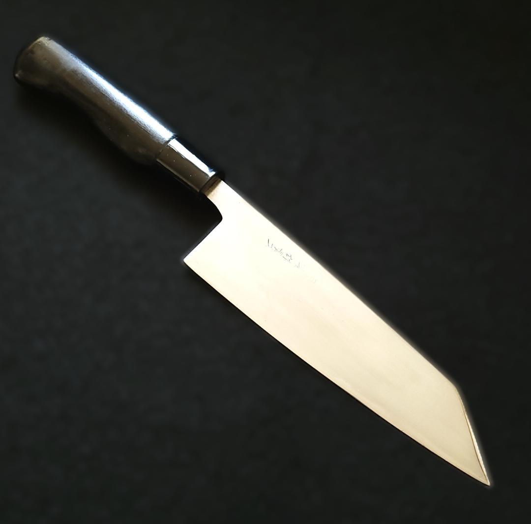 鏡面風】青紙2号 黒打 文化包丁 170㎜ G9400 月光作 1点物 - メルカリ