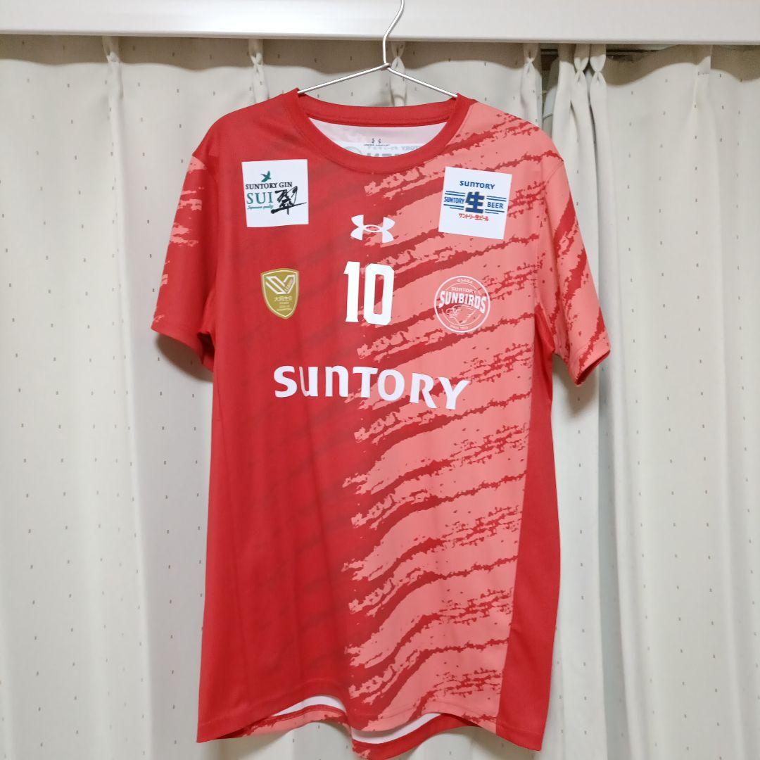 小川智大選手　サントリーサンバーズレプリカユニフォーム2025-26　L サントリーサンバーズ 2025-26 1st（赤） レプリカユニXL 小川智大