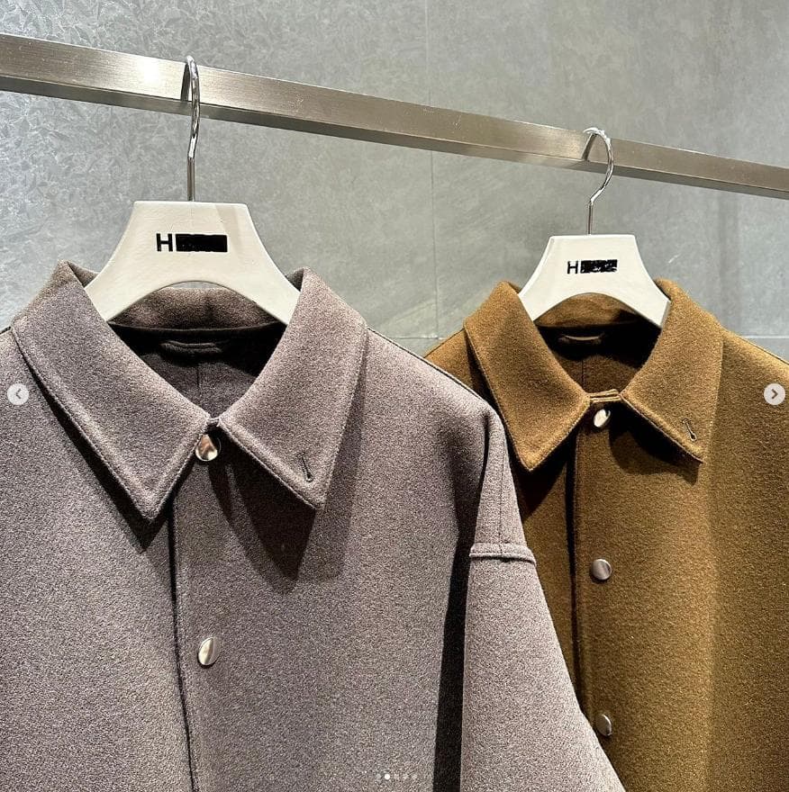 H BEAUTY&YOUTH ウールミックスメルトンカバーオールジャケット - メルカリ