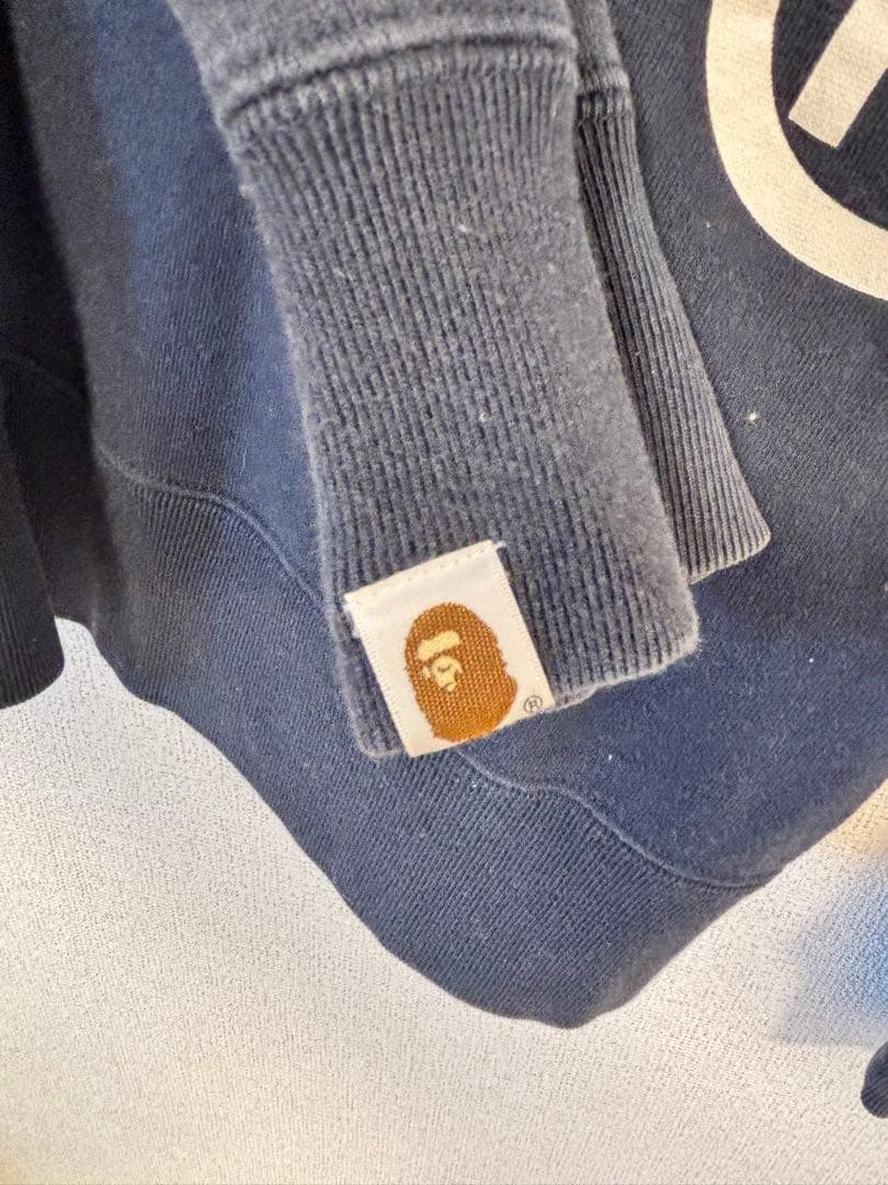 k*5様 A BATHING APE フルジップ パーカー M フェード