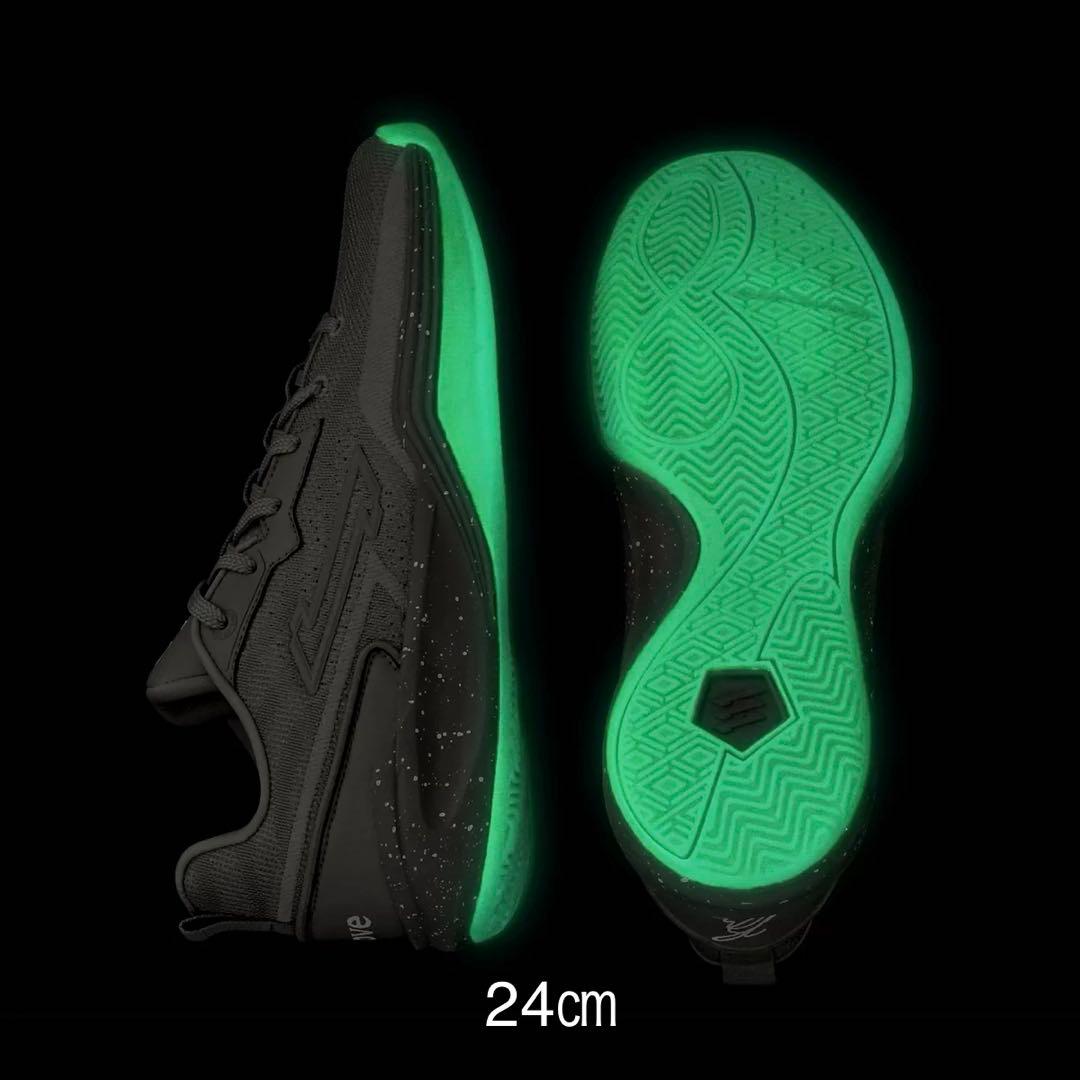 最終値下げ！RIKU1 グレーEGOZARU 24㎝　バスケットシューズ RIKU 1 STONE GRAY×GLOW – EGOZARU ONLINE STORE | エゴザル公式