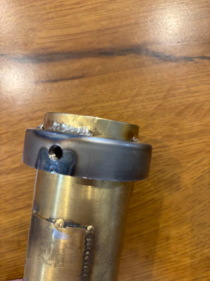 魁響ファクトリー 真鍮サイレンサー 70パイ カイキョウ バッフル