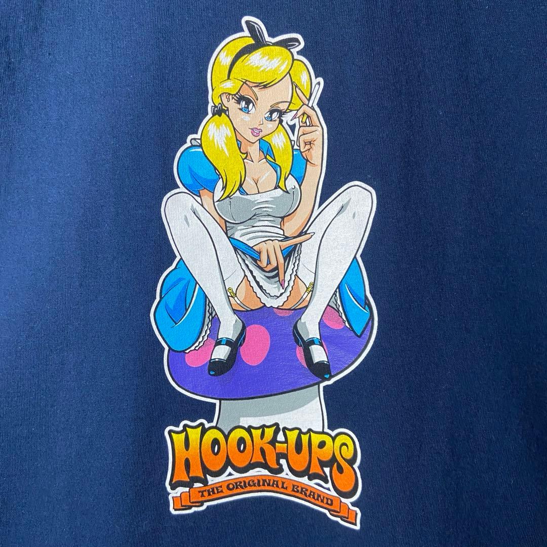 90s USA製 hook-ups ジェルミクライン アリス Tシャツ L - メルカリ