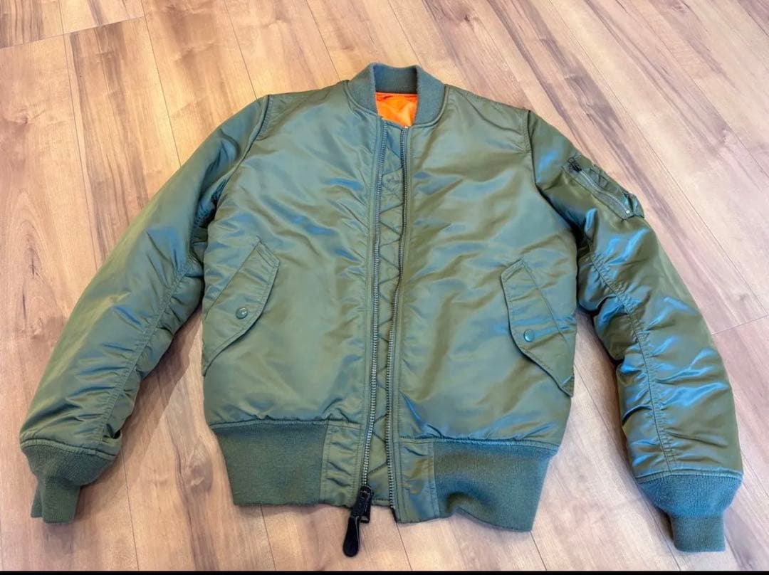 アルファ　 MA-1ジャケット ALPHA INDUSTRIES（アルファ インダストリーズ）TYPE MA-1 ビンテージ