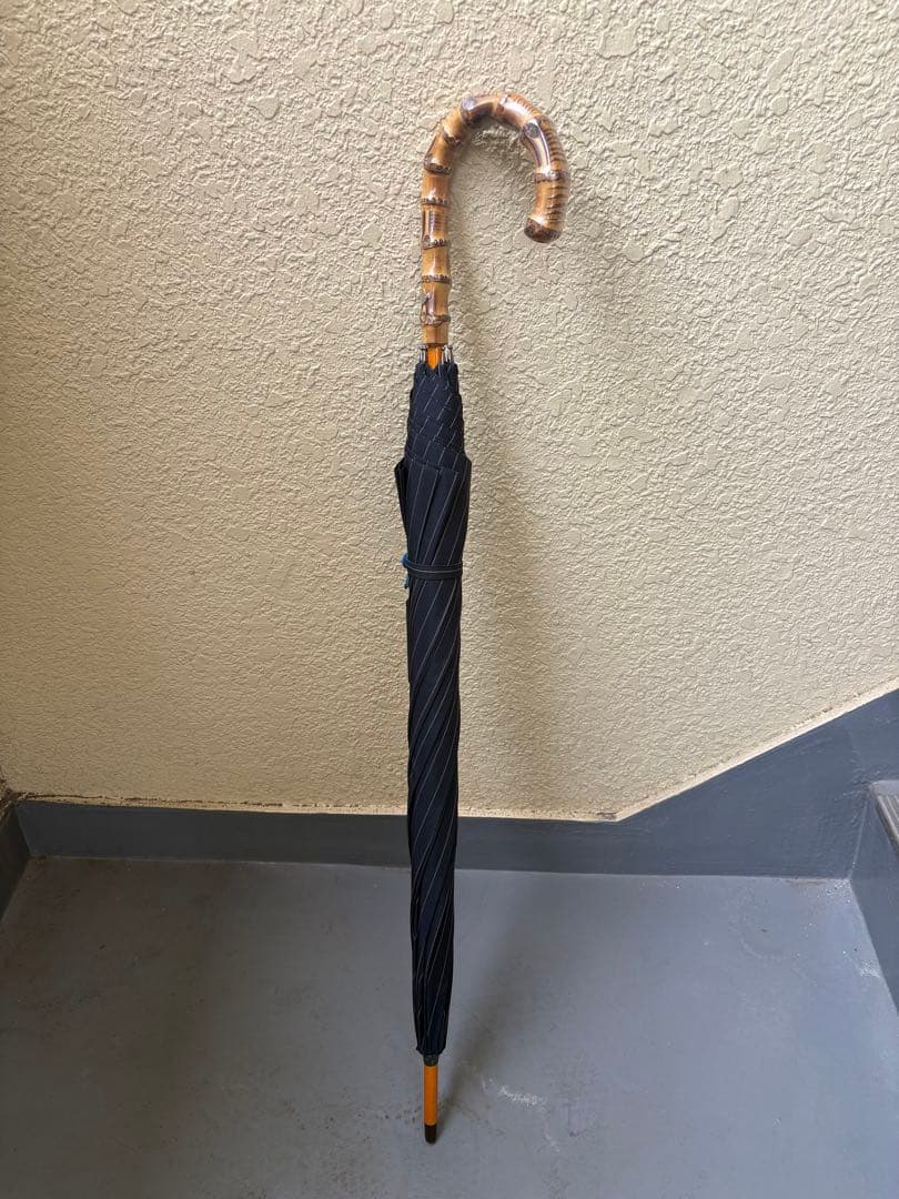 正月セール！PaulSmith 長傘 雨傘 ネイビーカラー骨ブルー|mercari