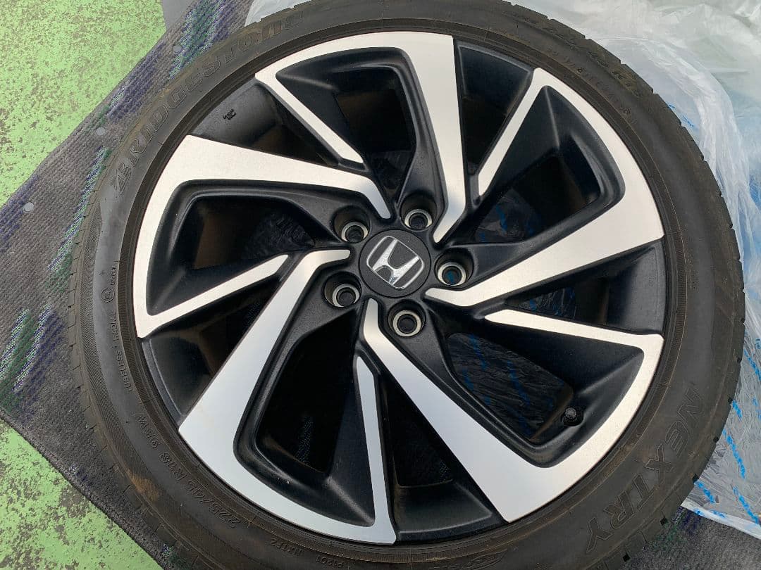 ホンダ 純正ホイール4本　ヴェゼル18インチ 7.5J ＋55 PCD114.3