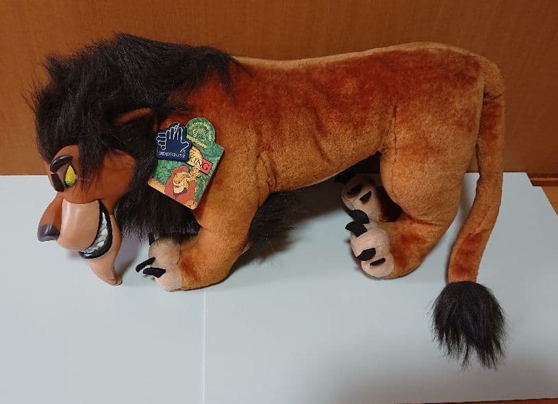 ライオンキング スカー ぬいぐるみ - メルカリ