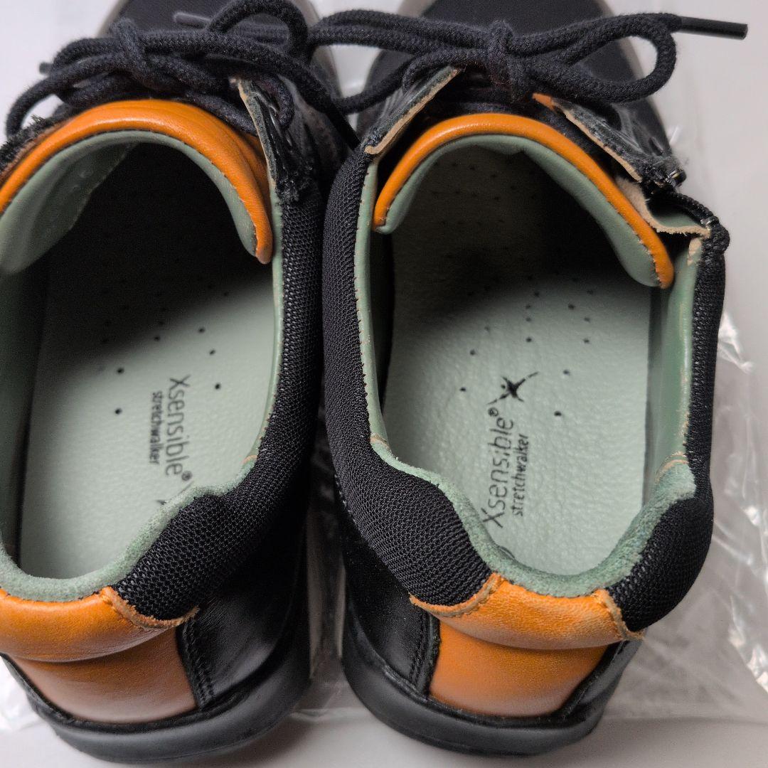 最終値下【ストレッチウォーカー】のさか23 cm ジッパー付きスニーカー