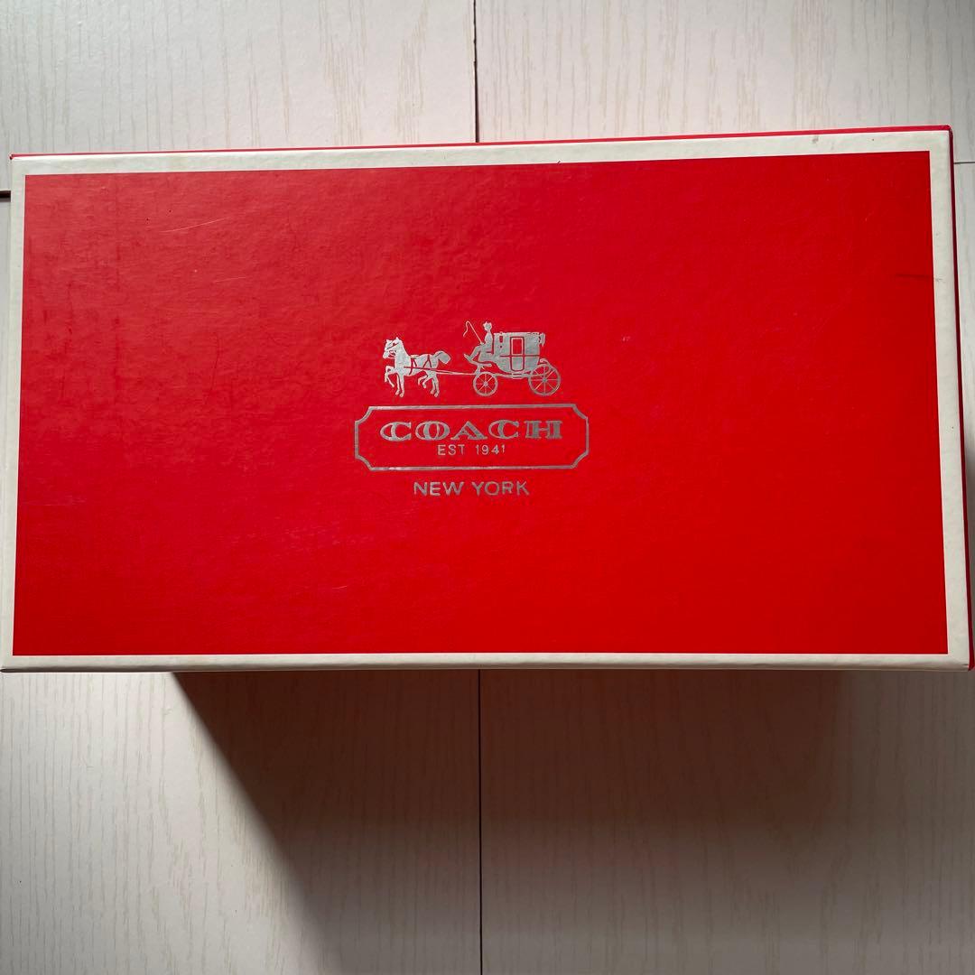 ☆新品同様極美品☆ コーチシグネチャードライバーシューズレディース