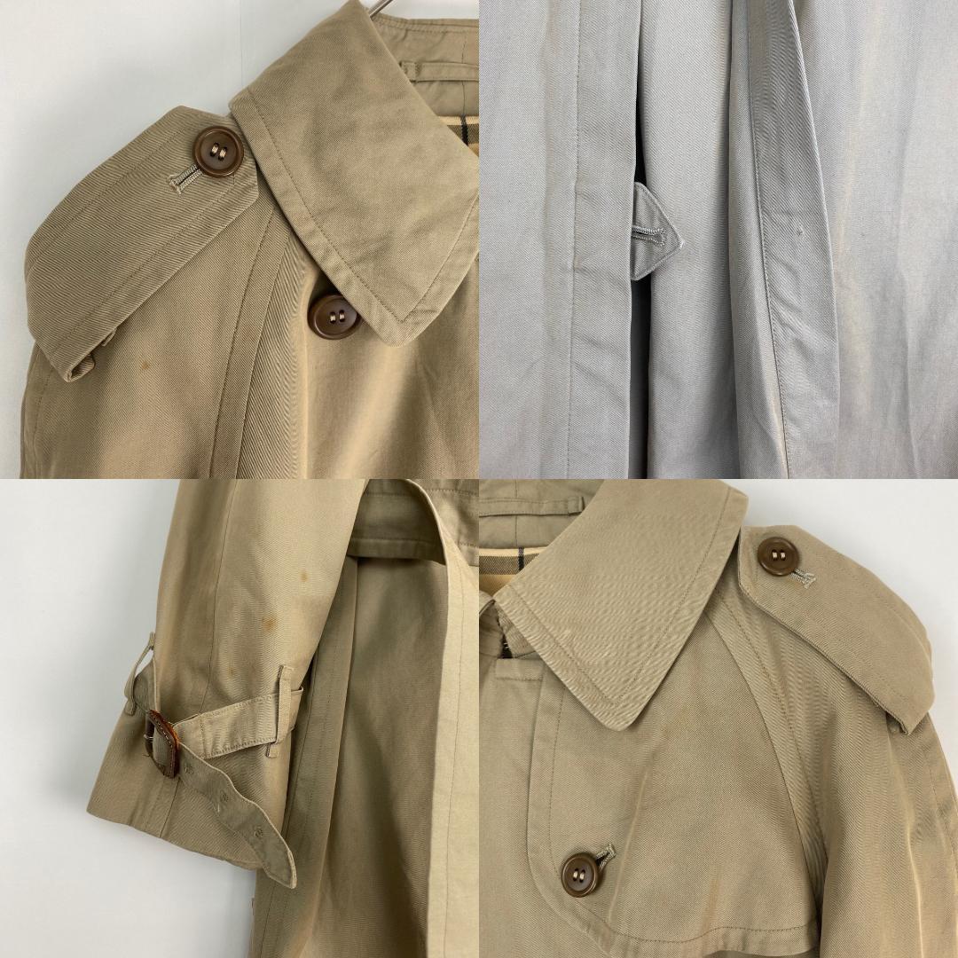 バーバリーズ トレンチコート 90s 白タグ ライナー付き Burberrys