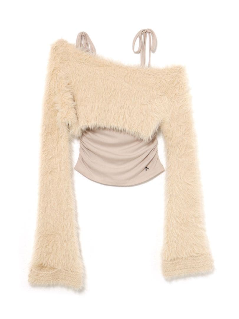 ANDMARY Aniya fluffy knit set - メルカリ