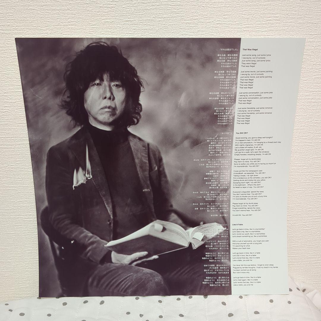 国内盤1stプレス 物語のように 坂本慎太郎 アナログレコード 国内盤