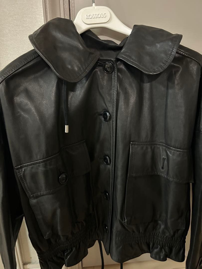 Sisii フード付き本革ジャケット 楽天市場】新品 レザージャケット 上品 フード付き本革 高級羊革