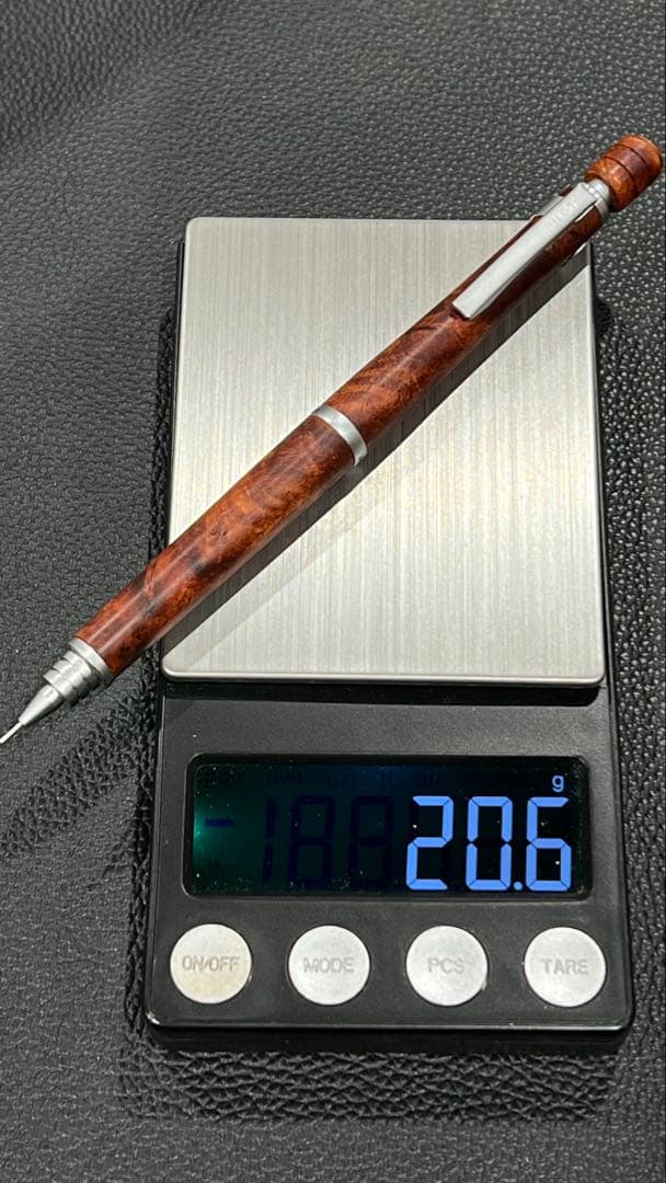 S20 0.5mm 本花梨瘤+ノックボタン