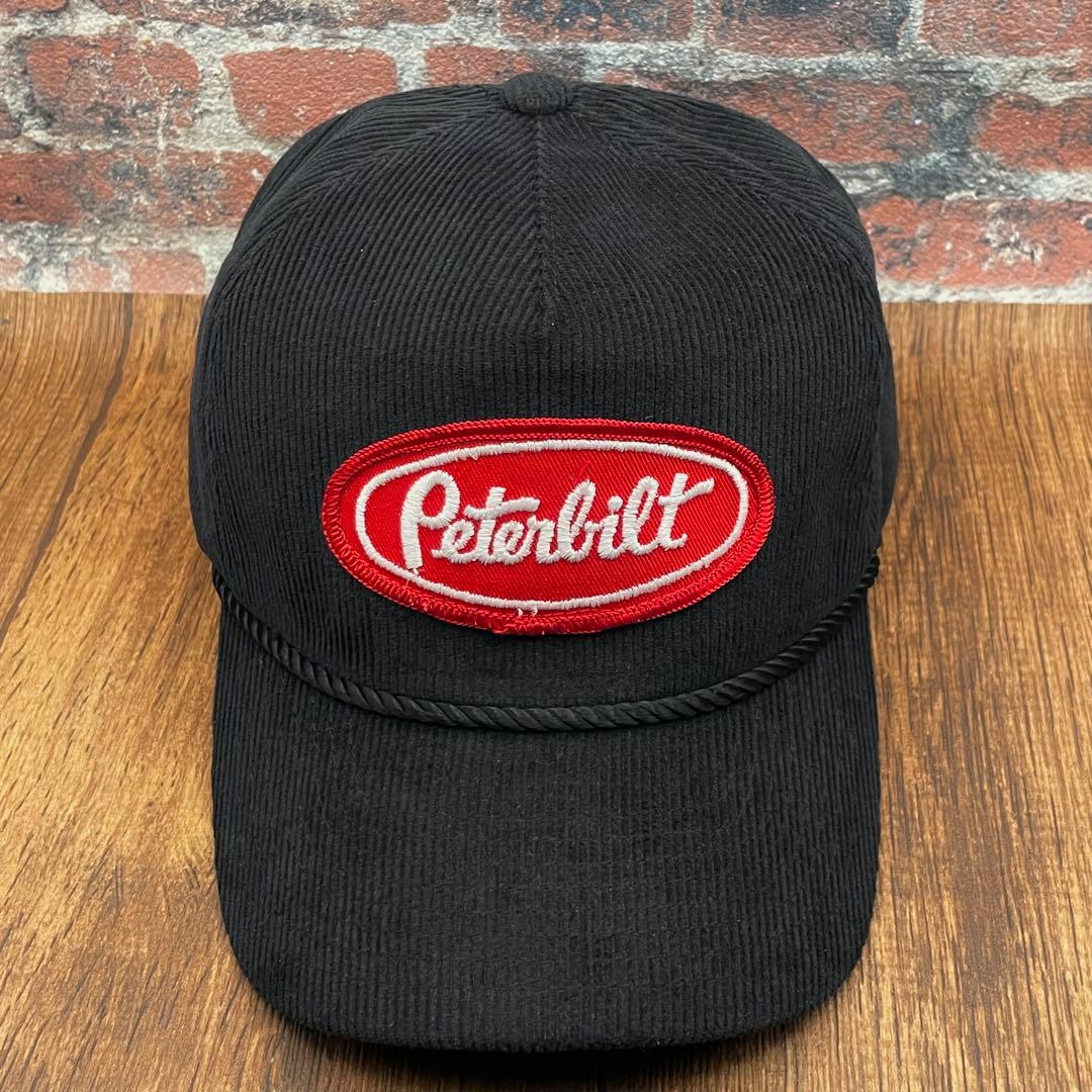 ビンテージコーデュロイトラッカーキャップ70'sPeterbilt fartco