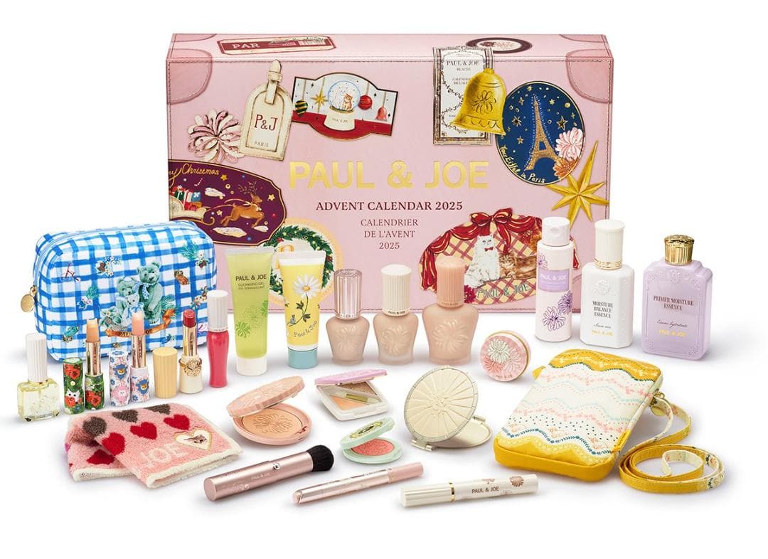 ポール＆ジョー ★ アドベントカレンダー　2025 新品未開封 2025クリスマスコフレ】ポール&ジョー恒例のアドベントカレンダーは