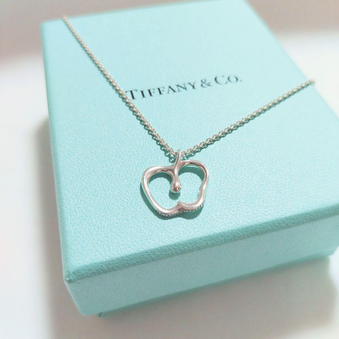 TIFFANY＆Co. ティファニー アップル リンゴ ネックレス 極美品 - メルカリ