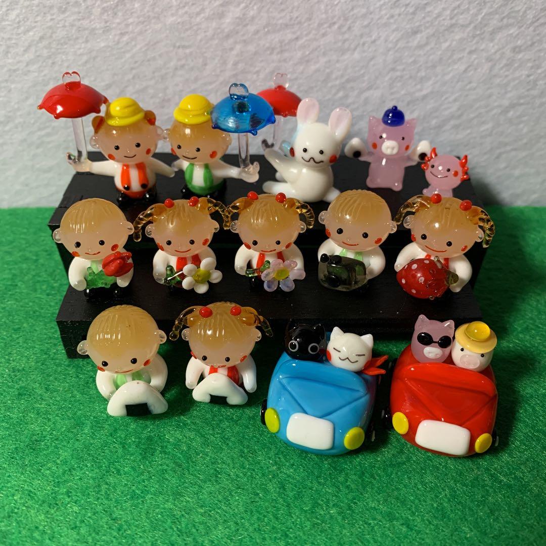 Midori様専用 ガラス細工 ミニチュア 人気