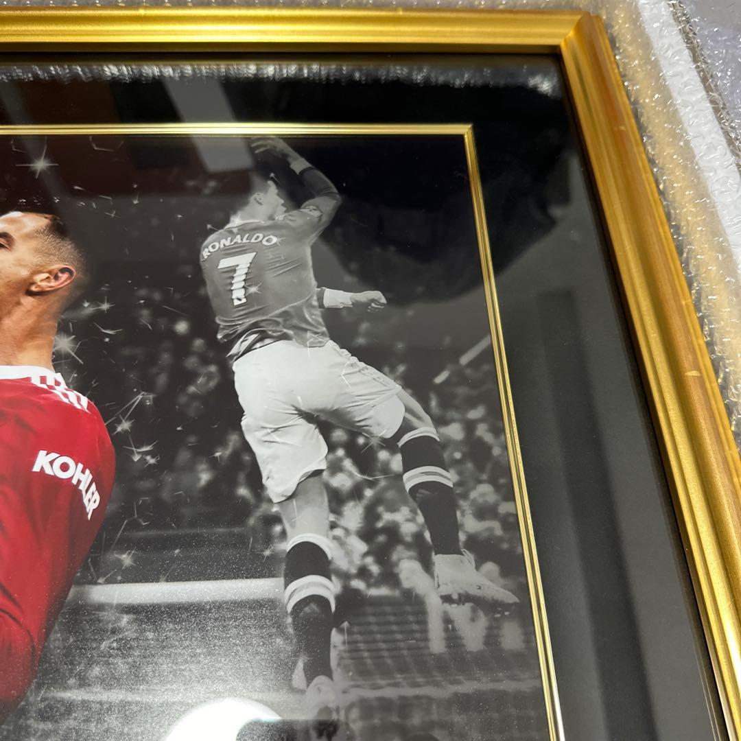 世界限定30枚】【定価33万円】ロナウド直筆サイン入りグラフィック