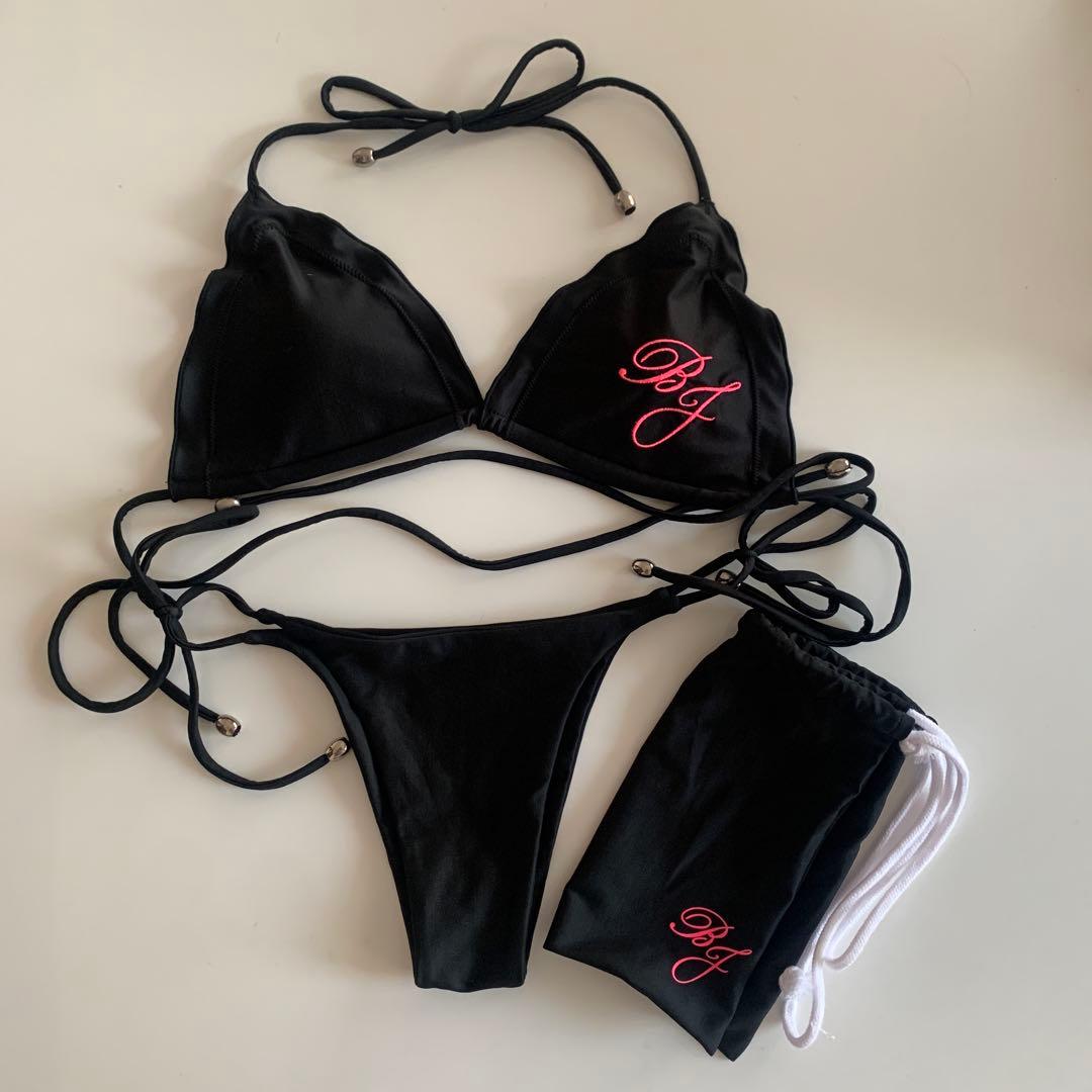 ベストボディジャパン公式ビキニ ブラック×ピンクMサイズ 2021日本大会モデルBBJ公式ビキニ | BEST BODY SHOP