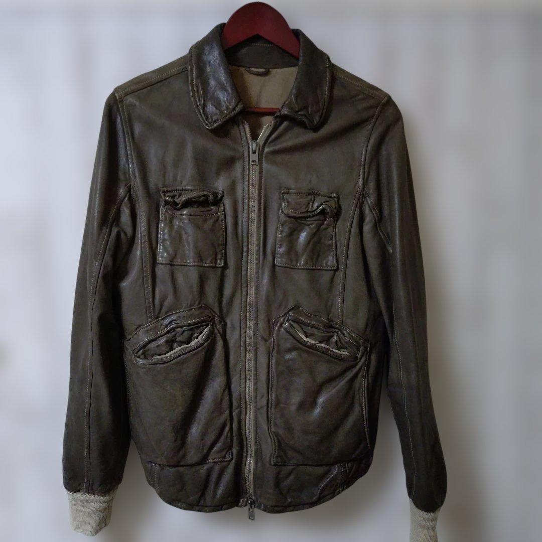 GIORGIO BRATO / ジョルジオブラット レザージャケット GIORGIO BRATO（ジョルジオブラット） ジョルジオ ブラート レザー