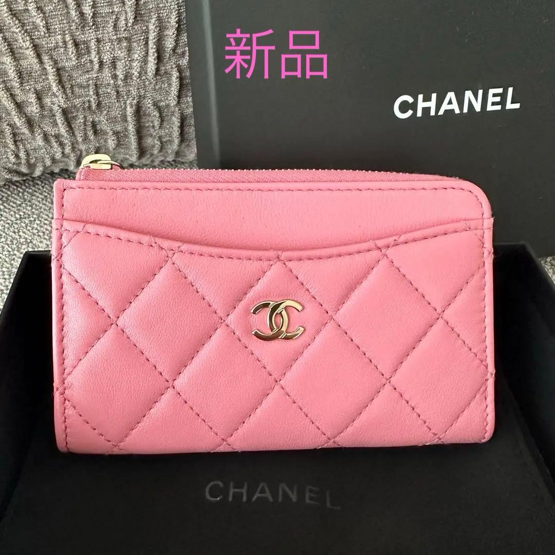 CHANEL フラグメントケース/ピンク - メルカリ