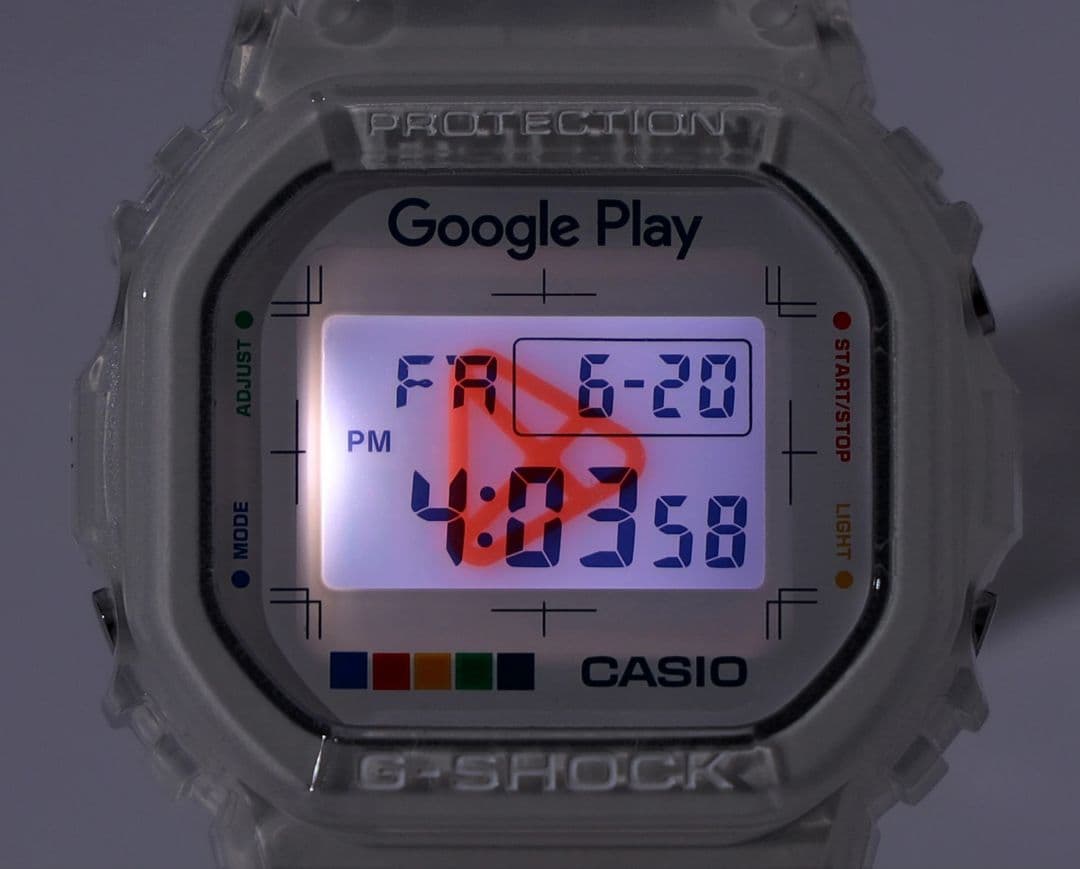 G-SHOCK DW 5600UE Google Playコラボモデル - メルカリ