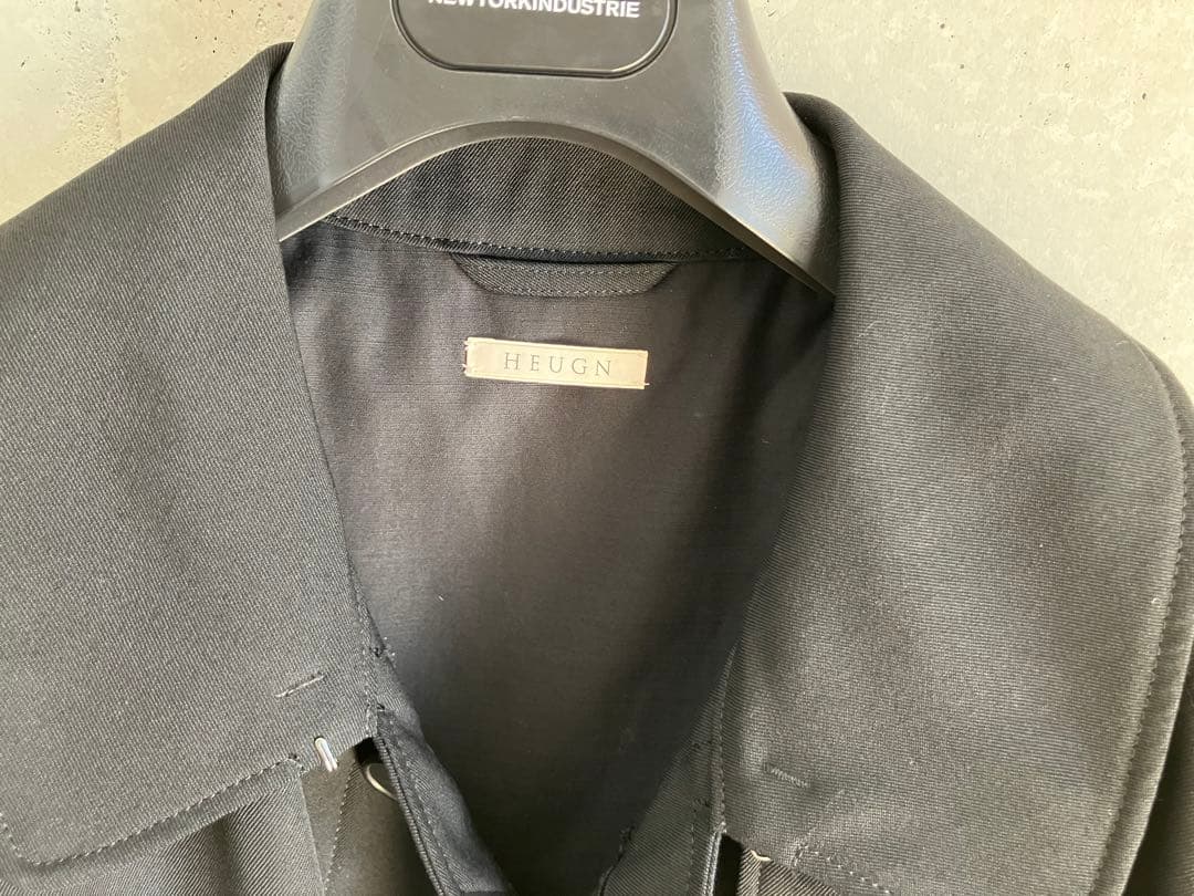 HEUGN ユーゲン Albert ウールギャバジンステンカラーコート 3 - メルカリ