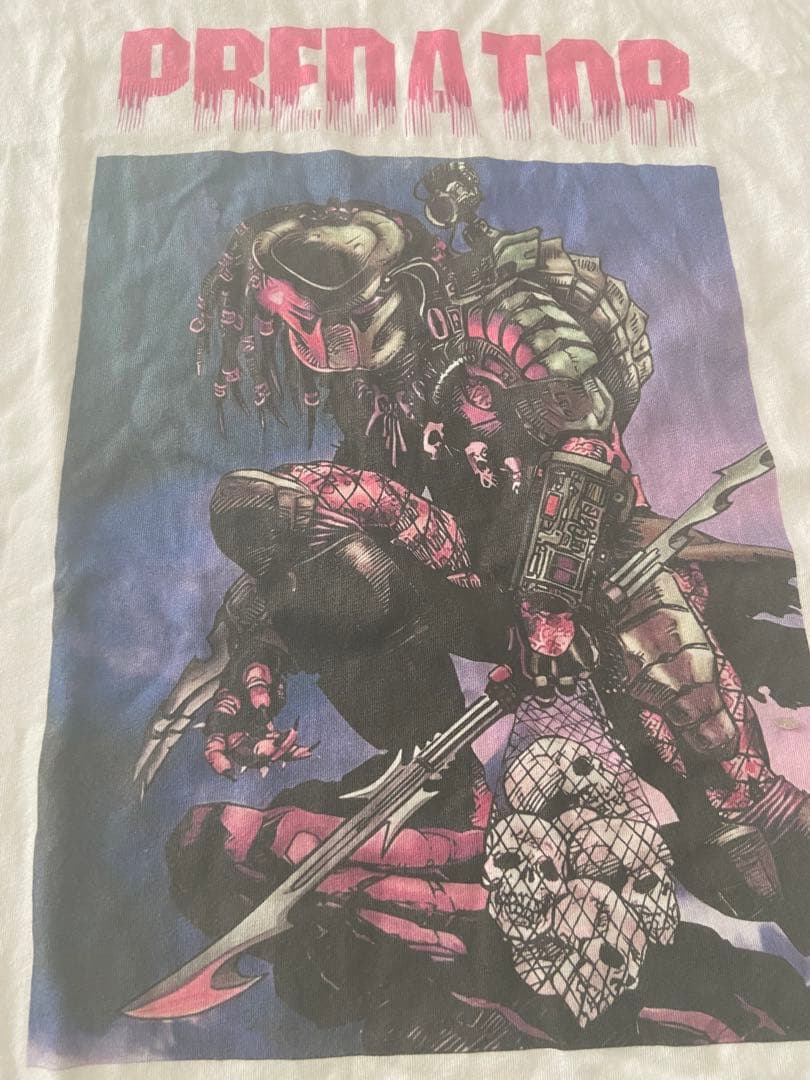新品プレデター Tシャツ 映画tシャツ predator ムービーtシャツ - メルカリ