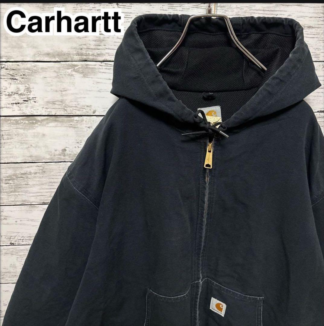 301【北村匠海着用】カーハート☆ロゴタグダック地アクティブ