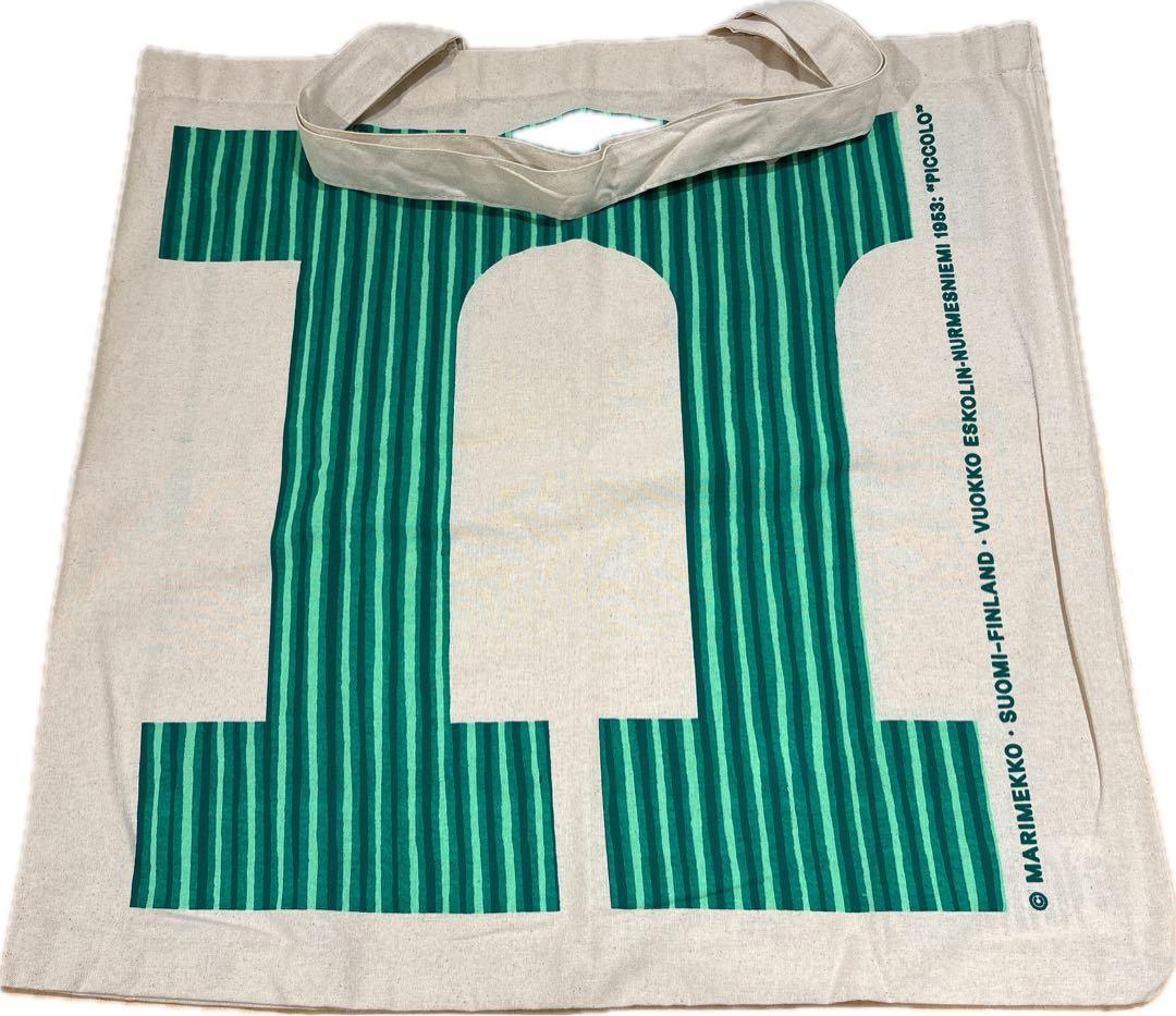 marimekko ストライプ トートバッグ ノベルティ - メルカリ