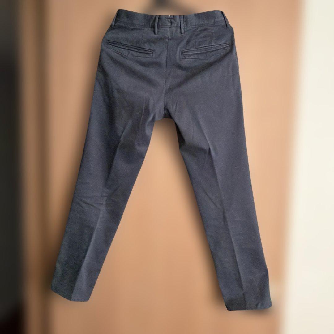 3月8日限定価格】インコテックス 100型 ギャバジンチノ ネイビー 28