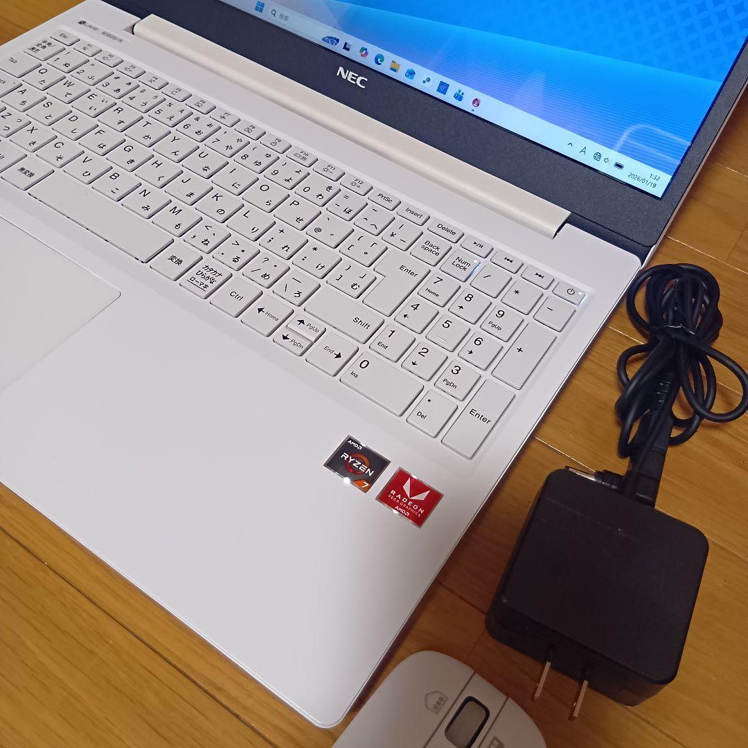 NEC ノートパソコン LAVIE NS600/R メモリ20GB