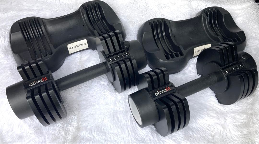 ativafit 可変式ダンベル 12.5kg×2本