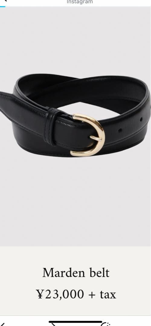 marno ベルト　丸林広奈 SNSも大人気！憧れの「まるちゃんコーデ」を完コピしたい♡MARNO新作