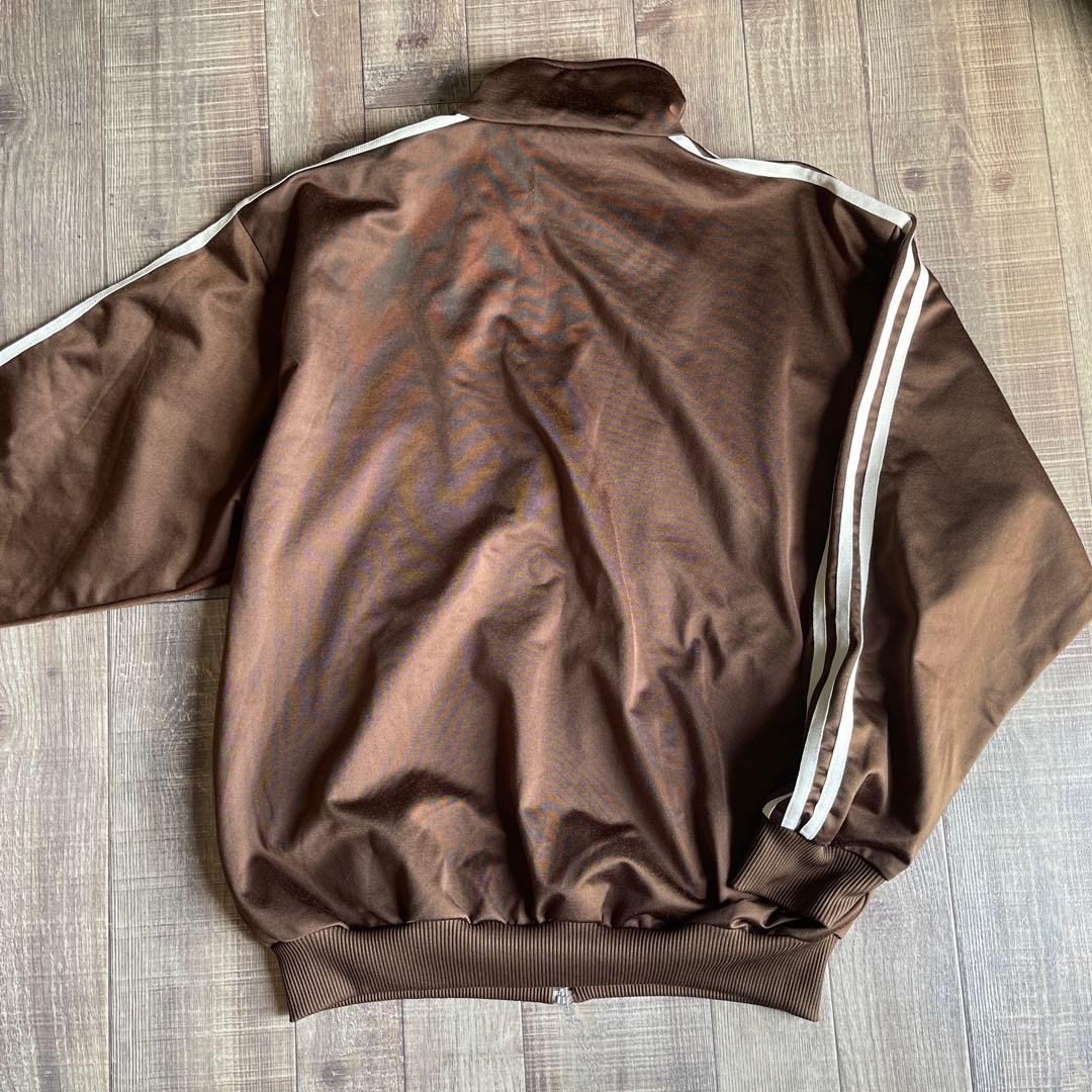 最終値下げ‼️adidas トラックジャケット ブラウン 激レア - メルカリ