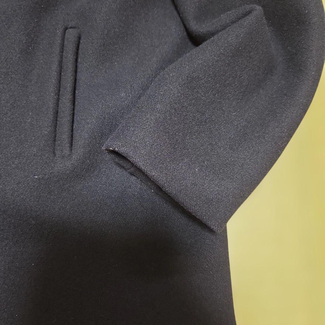 新品同様 USA製 schott U.S.740N ピーコート 42 XL 黒