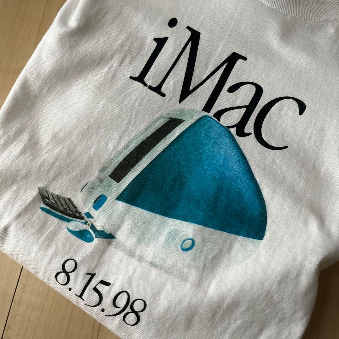 状態◎✨Apple 初代imac Mac 90s T-shirt - メルカリ