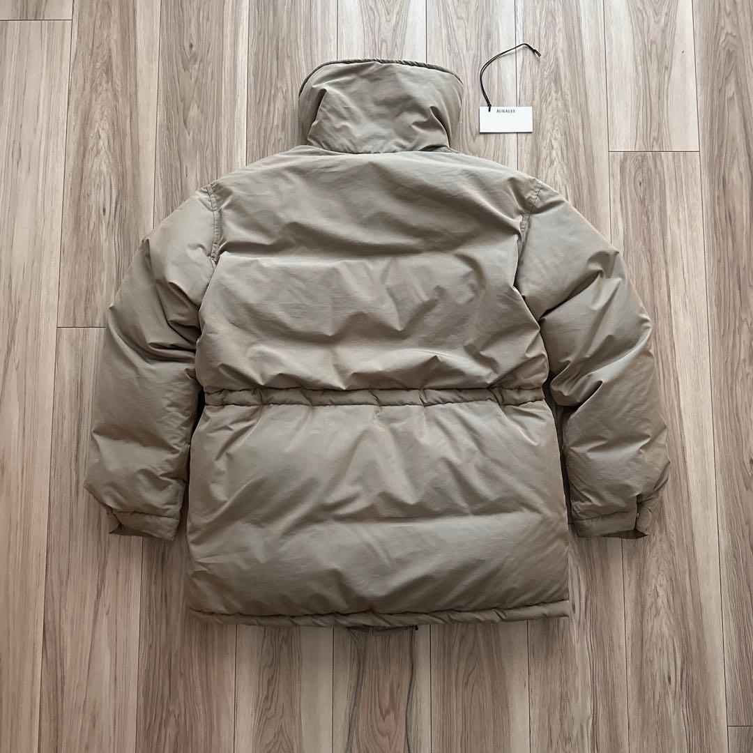 美品】AURALEE オーラリー レディース シャンブレー ダウンコート 0