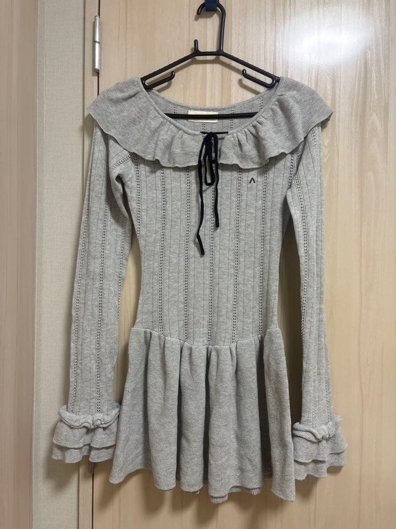 andmary アンドマリー Hana knit mini dress - メルカリ