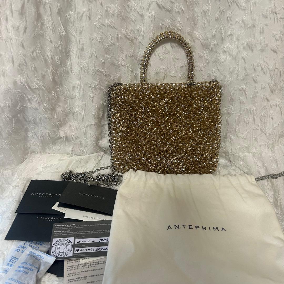 新品 アンテプリマ anteprima ミニアトゥーラ シルバーゴールド - メルカリ