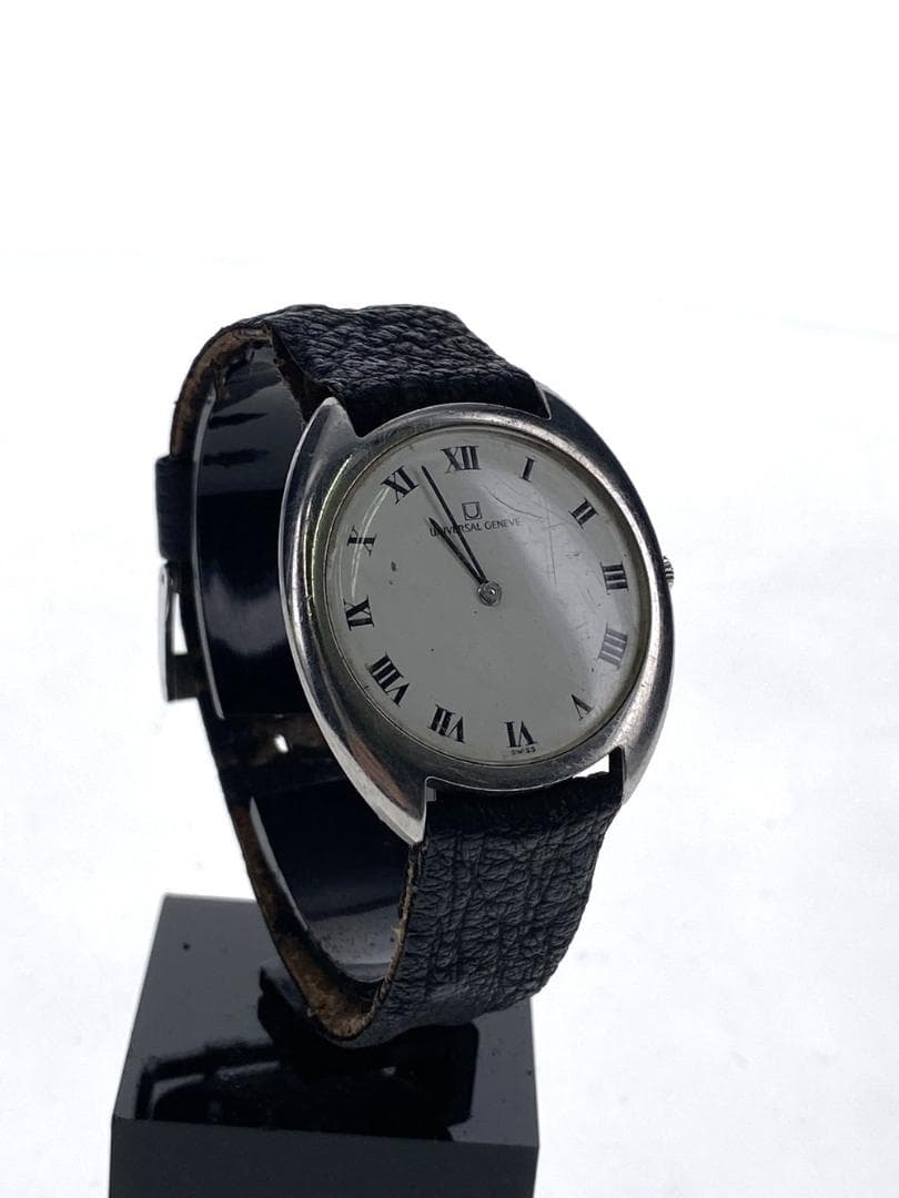 ◆UNIVERSAL GENEVE ラウンド 腕時計 09166 ユニバーサルジュネーブ UNIVERSAL GENEVE｜ラウンド｜手巻き・1960