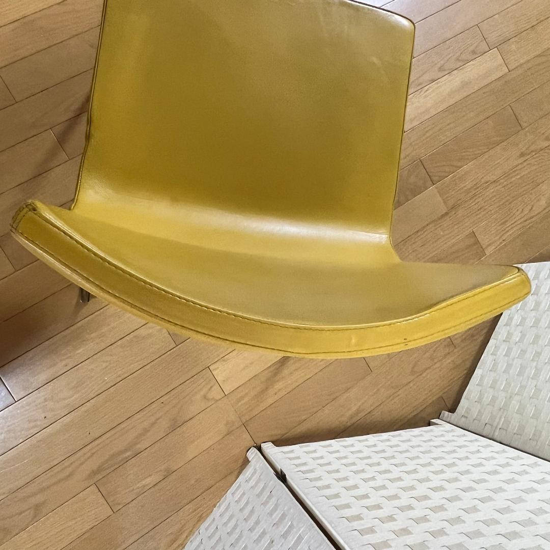 BERNHARD ダイニングチェア イエロー IKEA 【m5084】 - メルカリ